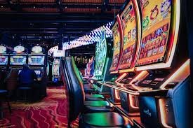 Layar permainan Mesin Arcade dengan detail hasil putaran